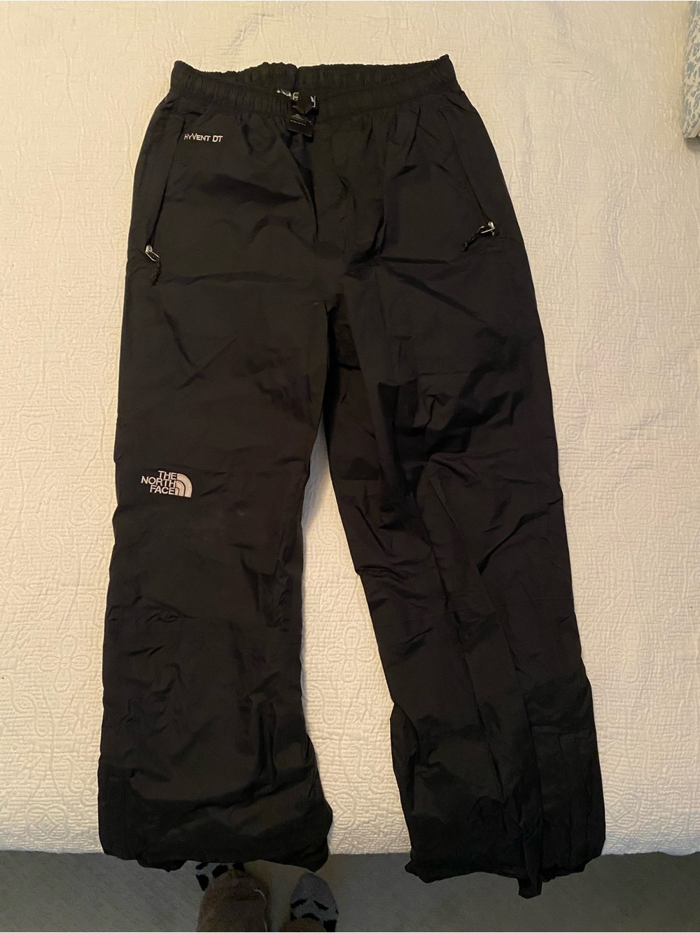 The North Face Women's Black Windproof Track Pants/Ski Pants